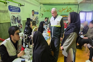 ارائه ۲۵۰۰ خدمت تخصصی چشم‌پزشکی به مردم استان گلستان؛ اهدای بیش از 400 عینک و ارجاع ۱۵۲ بیمار برای جراحی رایگان